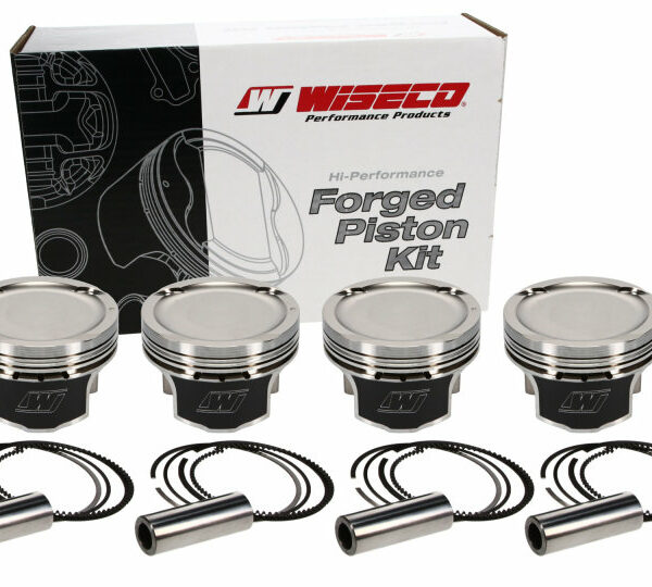 Wiseco Honda R18 81.5mm 9.0:1 CR Bore -10cc Dome Piston Shelf Stock Kit