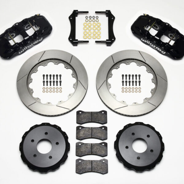 Wilwood AERO4 Rear Kit 14.00in 97-04 Corvette C5/Z06 05-13 C6