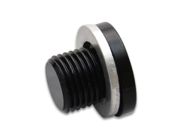 Vibrant M8 x 1.0 Metric Port Plug w/ Crush Washer