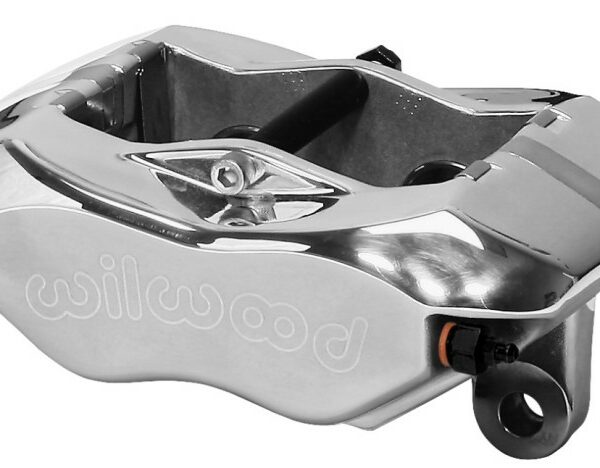 Wilwood Caliper-Forged Narrow Dynalite 3.50in Mount Polished 1.12in Pistons .38in Disc