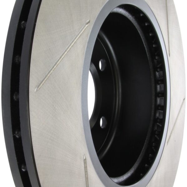 StopTech Power Slot 08-09 BMW 135i Coupe Front Left Slotted Rotor