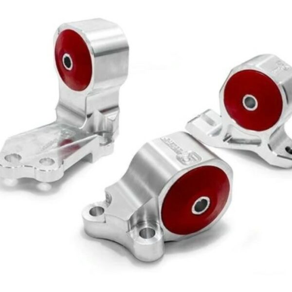 Innovative 88-91 Civic B-Series Black Aluminum Mounts 95A Bushings (Cable to Hydro Conversion)