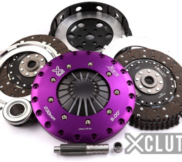 XClutch 06-07 Mazda Mazdaspeed 3 2.3L Turbo 9in Twin Solid Organic Clutch Kit