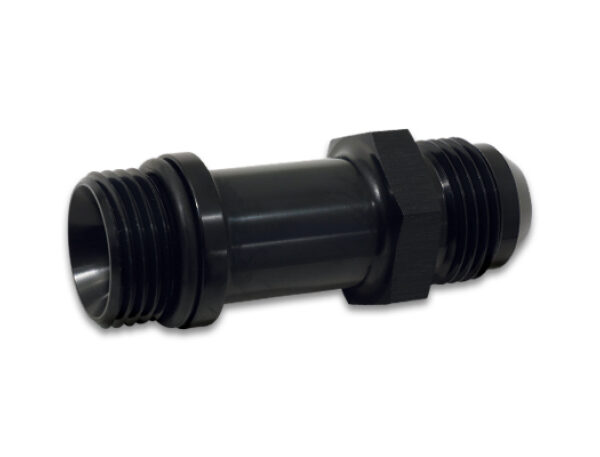 Vibrant Male -6AN to Male Straight -6AN ORB w/ O-Ring Extender Adapter 1.625 in. long