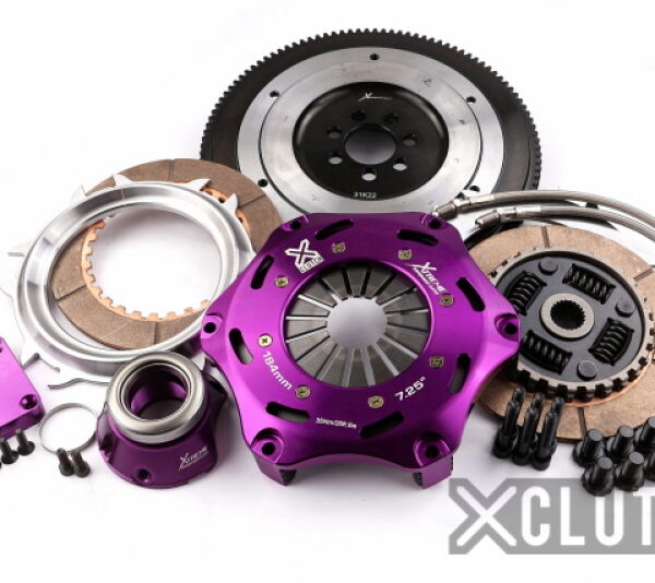 XClutch 07-17 Mitsubishi Lancer EVO X 2.0L 7.25in Twin Sprung Ceramic Clutch Kit