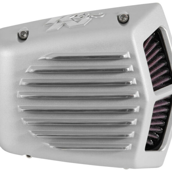 K&N Street Metal Intake System - Shaker Touring 2017 Silver Intake System-Harley Davidson