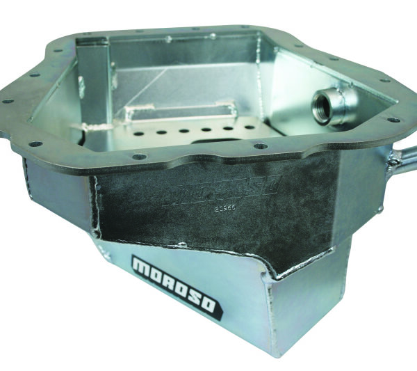 Moroso Subaru EJ20/EJ22/EJ25 Deep Wet Sump 6qt 6-15/16in Steel Oil Pan