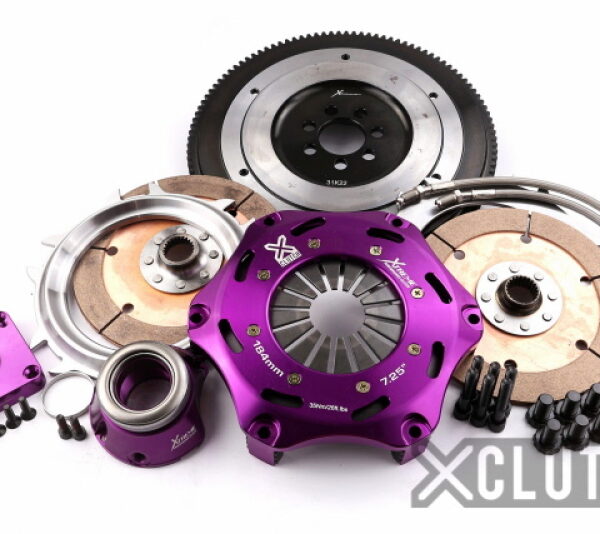 XClutch 07-17 Mitsubishi Lancer EVO X 2.0L 7.25in Twin Solid Ceramic Clutch Kit