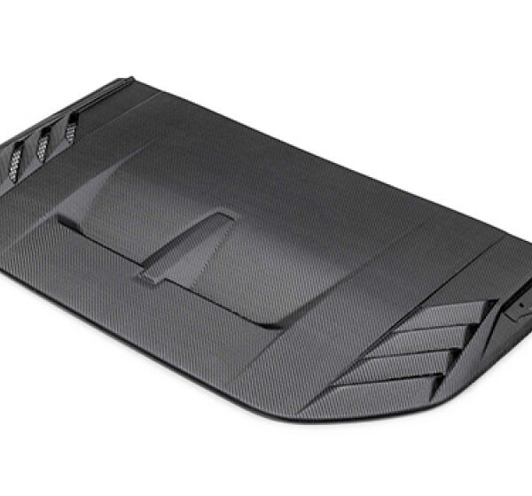 Ford Racing 22-24 Ford Bronco Raptor Carbon Fiber Hood Vent - Matte Finish