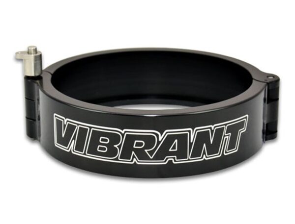 Vibrant 4in HD Quick Release Clamp w/Pin - Anodized Black