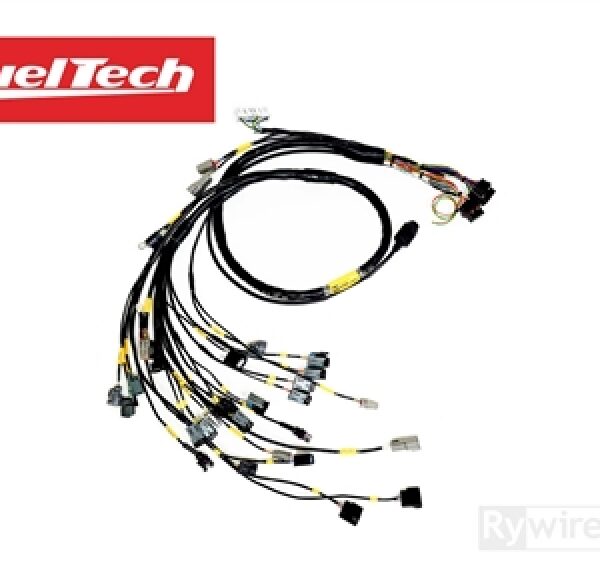 Rywire Honda B-Series (w/Fueltech 550 ECU) Eng Harn w/OBD1 Alt/EV1 Inj/AEM IAT & MAP (Adapter Req)