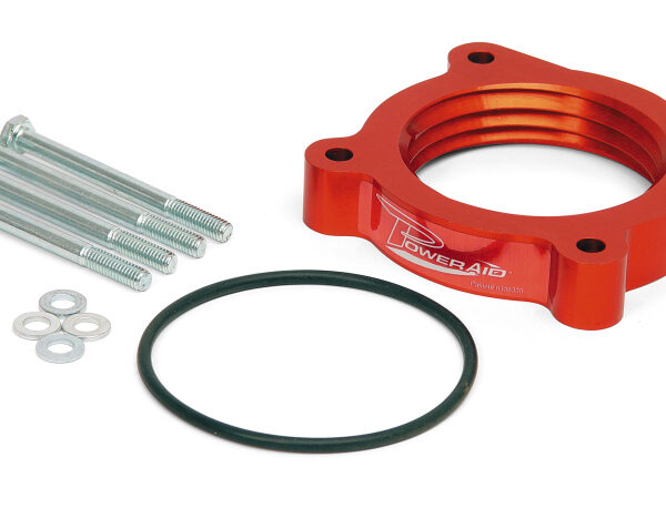 Airaid 04-13 Nissan Titan / Armada 5.6L 04-10 Infiniti QX-56 5.6L PowerAid TB Spacer- Black