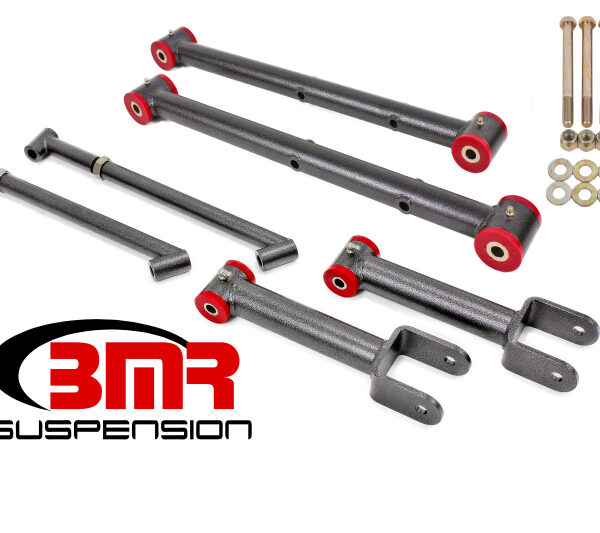 BMR 68-72 A-Body Non-Adj. Rear Suspension Kit - Black Hammertone