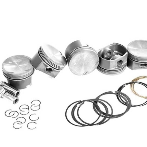 Mahle OE GMC Trk 3.5L I-5 Vin 6 2004-2006 Canyon Colorado Hummer H3 2006+ Piston Set (Set of 5)