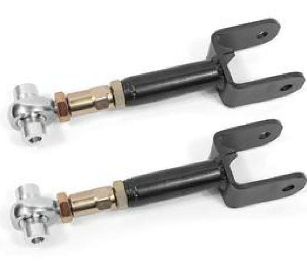 BMR 78-87 G-Body Upper Control Arms DOM On-car Adj Rod Ends - Black Hammertone