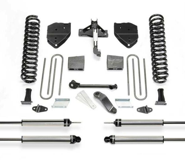 Fabtech 17-21 Ford F250/F350 4WD Diesel 4in Basic Sys w/Dlss Shks