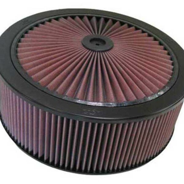 K&N X-Stream Top Assembly 5.125in Neck Flange / 14in D / 6.62in H w/Vent