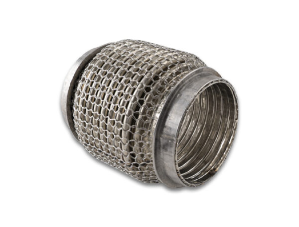 Vibrant SS Flex Coupling with Interlock Liner 2.50in I.D. x 4.00in Long