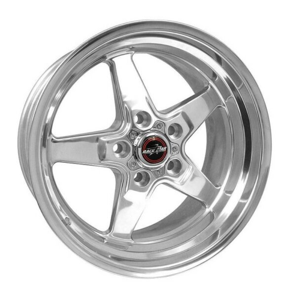 Race Star 92 Drag Star 17x9.5 5x4.75bc 7.53bs Direct Drill Polished Wheel