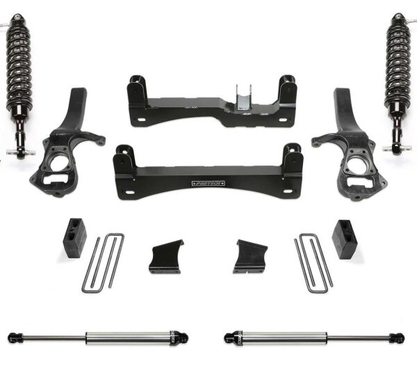 Fabtech 2019 GM C1500 P/U 6in Perf Sys w/Dl 2.5 Resi & 2.25