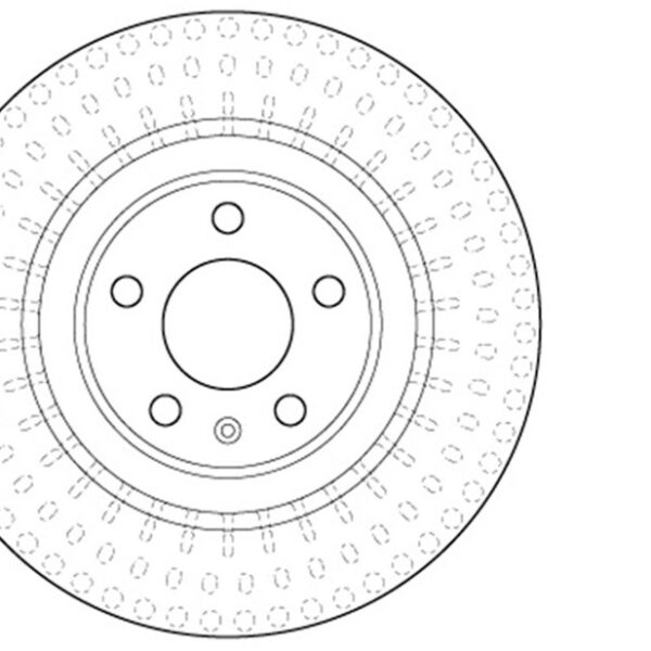 StopTech 12 Audi S4 Rear Left Drilled Rotor