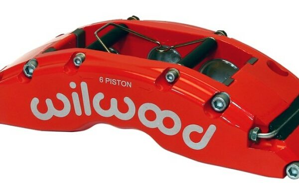 Wilwood Caliper-TC6R-Red 1.75/1.38/1.38in Pistons 1.38in Disc