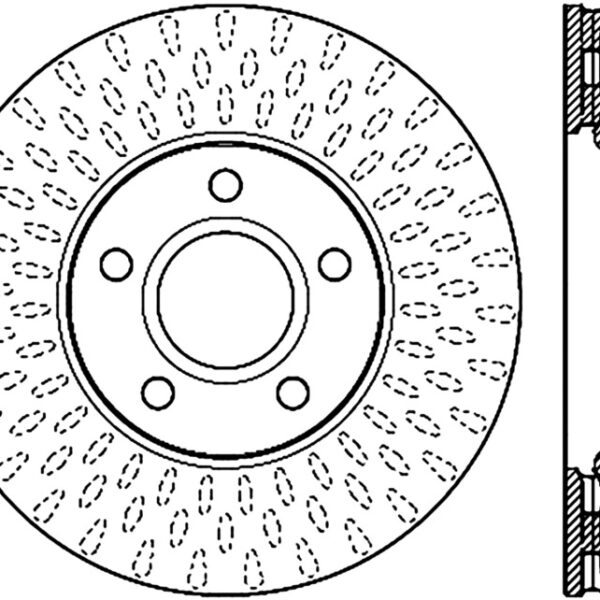 StopTech Slotted Sport Brake Rotor