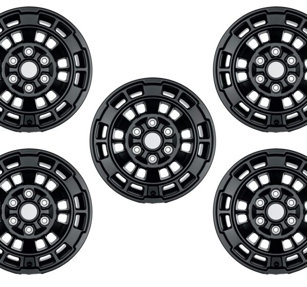 Ford Racing 21-24 Bronco 17in x 8.5in Matte Black Wheel Kit