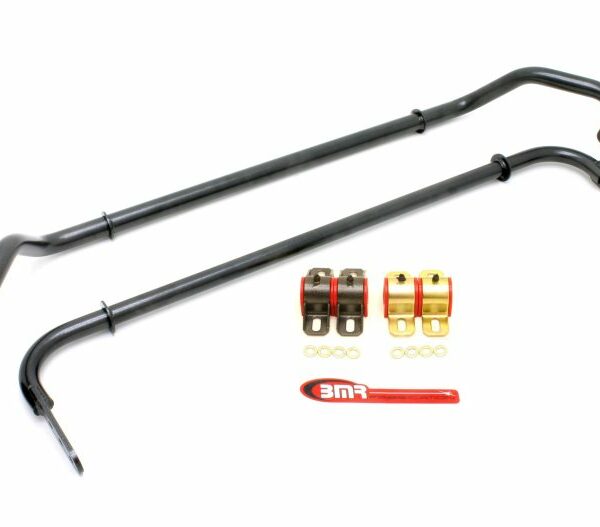 BMR 10-11 Chevrolet Camero  Front and Rear  Sway Bar Kit w/ Bushings - Black Hammertone