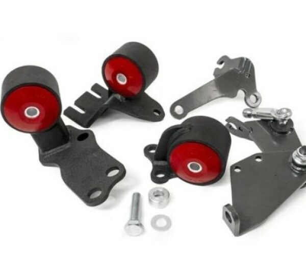 Innovative 88-91 Civic B-Series Black Steel Mounts 60A Bushings w/o Actuator