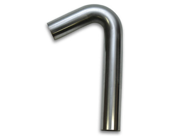 Vibrant 4in OD x 4in CLR 304 Stainless Steel Tubing 120 Degree Mandrel Bend