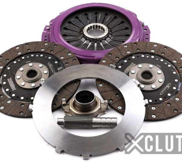 XClutch Mitsubishi 9in Twin Solid Organic Multi-Disc Service Pack