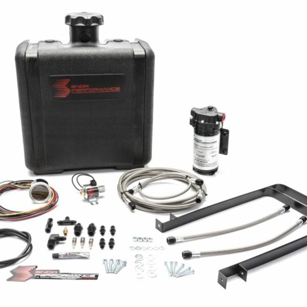 Snow Performance 07-17 Cummins 6.7L Stg 2 Boost Cooler Water Injection Kit (SS Braid Line & 4AN)