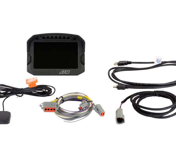 AEM CD-5G Carbon Digital Dash Display w/ Interal 10Hz GPS & Antenna