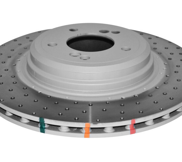 DBA 11-12 BMW 1M (E82) Rear Slotted & Dimpled 4000 Series Rotor