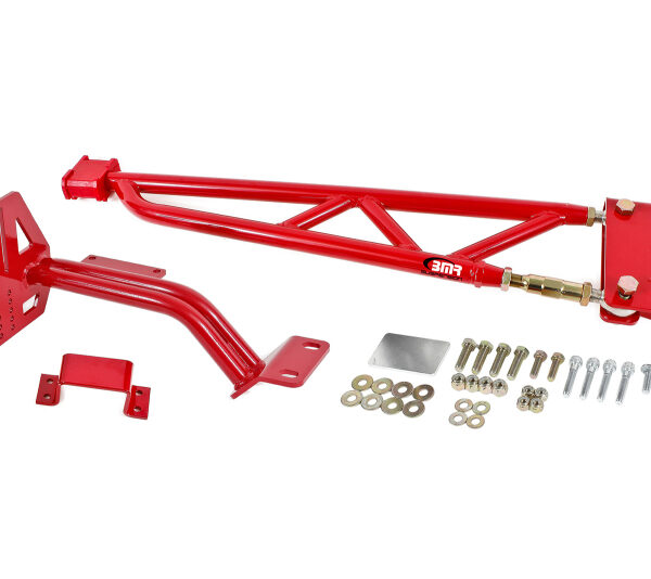 BMR 93-02 F-Body w/o DSL Torque Arm Tunnel Mount (For Long Tube Headers) - Red