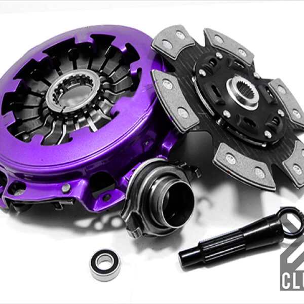 XClutch 1997 Mitsubishi Lancer EVO IV 2.0L Stage 2R Extra HD Sprung Ceramic Clutch Kit