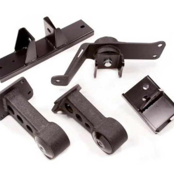 Innovative 00-09 Honda S2000 K-Series Black Steel Mounts 85A Bushings (K24 Engine)