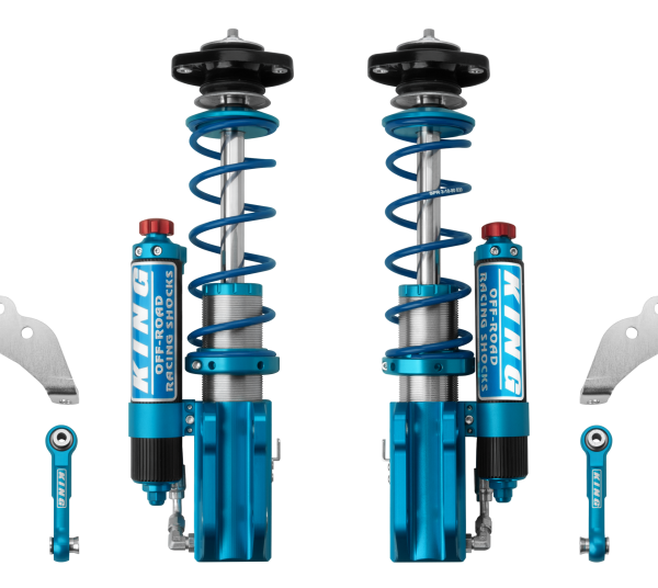 King Shocks 19-24 Mercedes-Benz Sprinter 2500 2WD Front 2.5 Piggy Hose Reservoir Shock w/ Adj. Kit