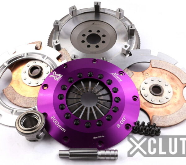 XClutch 91-98 Nissan 180SX S13 2.0L 8in Twin Solid Ceramic Clutch Kit