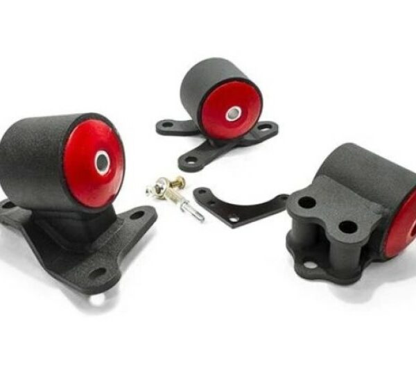 Innovative 94-01 Integra B-Series Black Steel Mounts 60A Bushings (Cable Conversion 3 Bolt)