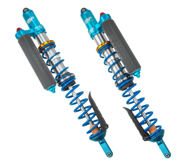 King Can Am Maverick R 3.0 Rear Coilover w/ Adj&Finned Res. Mid-Port Swivel
