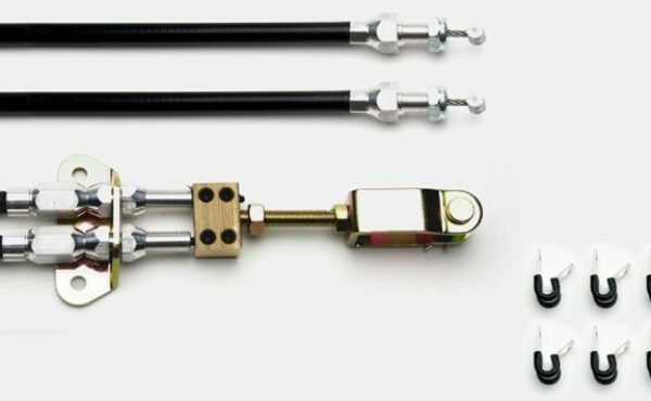 Wilwood Universal Parking Brake Cable Kit Disc/Drum Combination Parking Brake & MC4 w/ Clevis