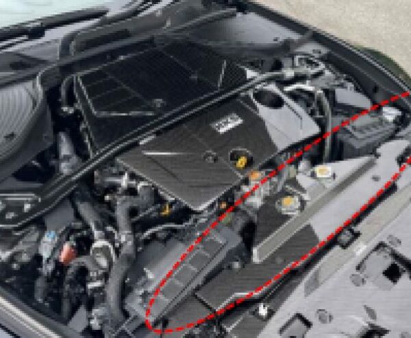 HKS 2023 Nissan Z Dry Carbon Radiator Cover