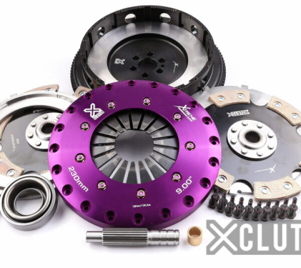 XClutch 89-94 Nissan Skyline GT-R 2.6L 9in Twin Solid Ceramic Clutch Kit