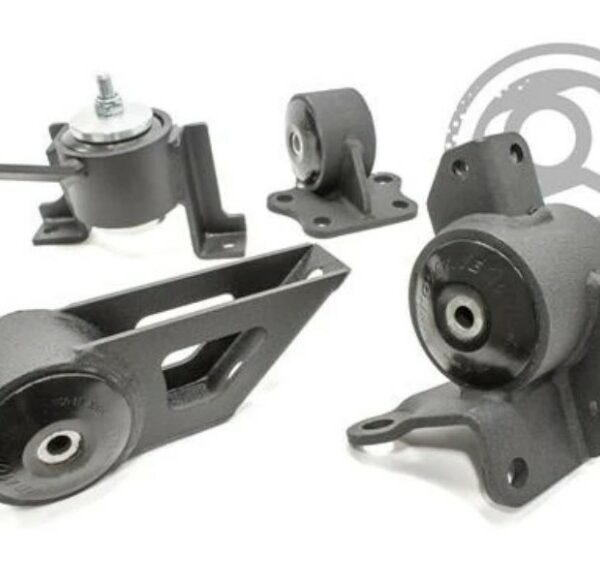 Innovative 05-12 Lotus ELISE/EXIGE 2ZZ Black Steel Mounts 60A Bushings