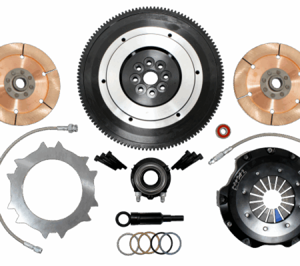 Clutch Masters 07-09 Subaru Legacy GT Spec B Push Style Race Twin-Disc 7.25in Clutch Kit