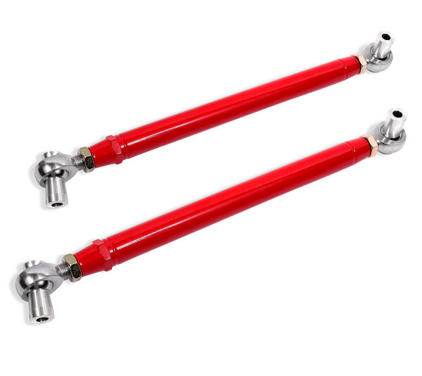 BMR 82-02 3rd Gen F-Body Double Adj. Chrome Moly Lower Control Arms w/ Rod Ends - Red