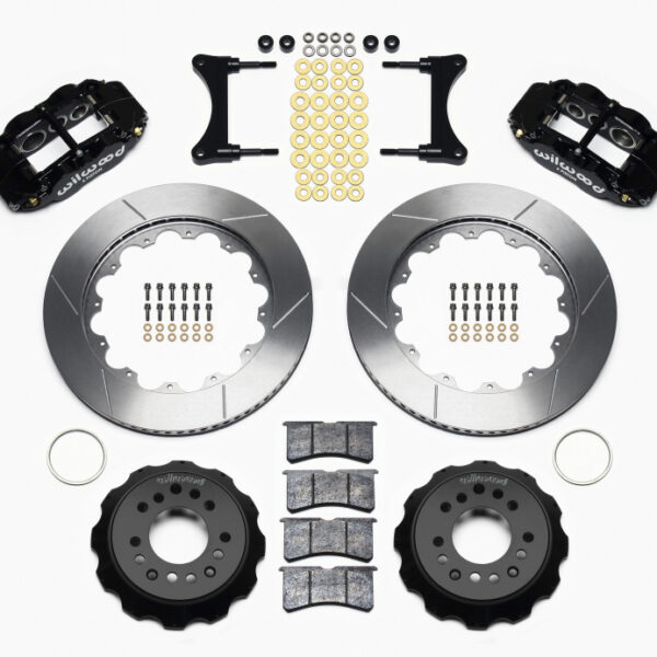 Wilwood Narrow Superlite 6R Front Hat Kit 14.00in 93-96 Mazda RX7