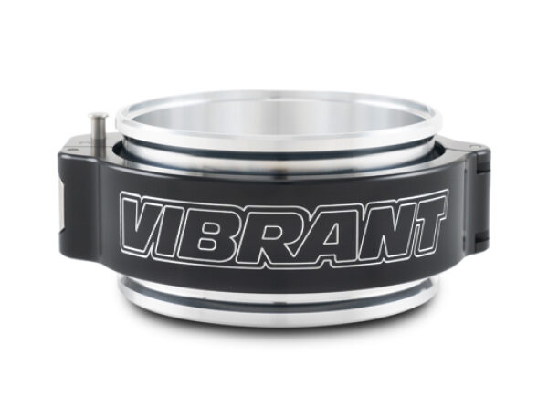 Vibrant 3.5in O.D. Aluminized HD 2.0 Clamp Assembly - Anodized Black